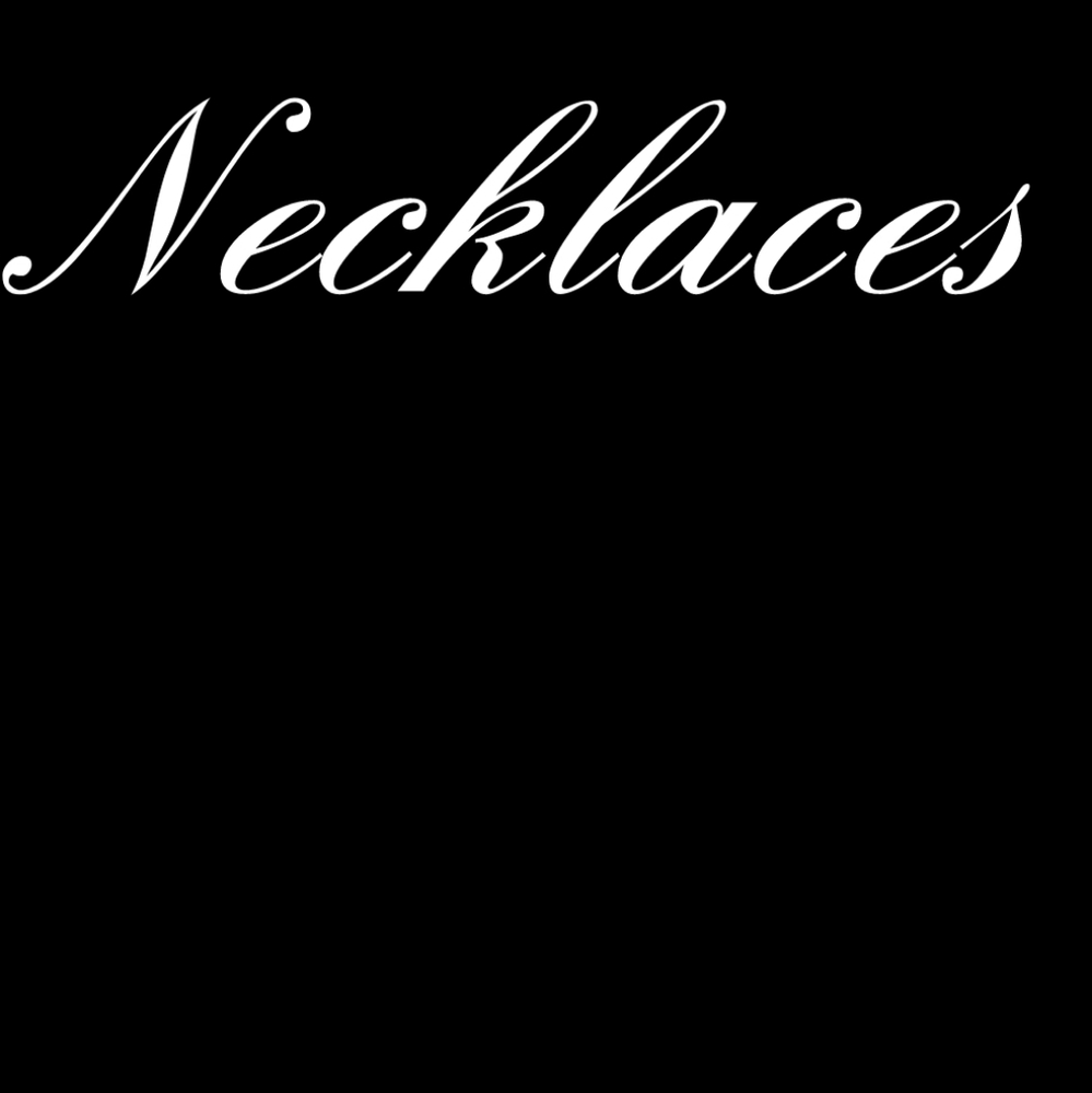 Elegant Black and White Necklace